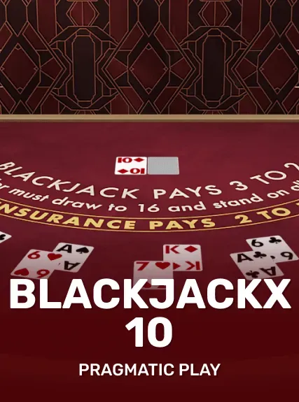 BlackjackX 10 game tile